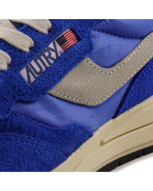 Autry Blue Reelwind Low Sneakers for men