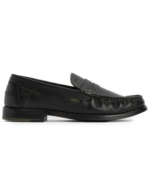 Barbour Black Linford Loafer for men
