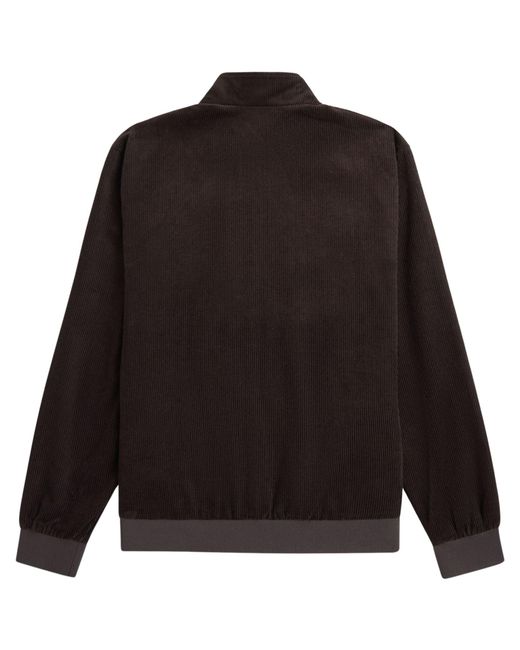 Fred Perry Black Cord Brentham Jacket for men