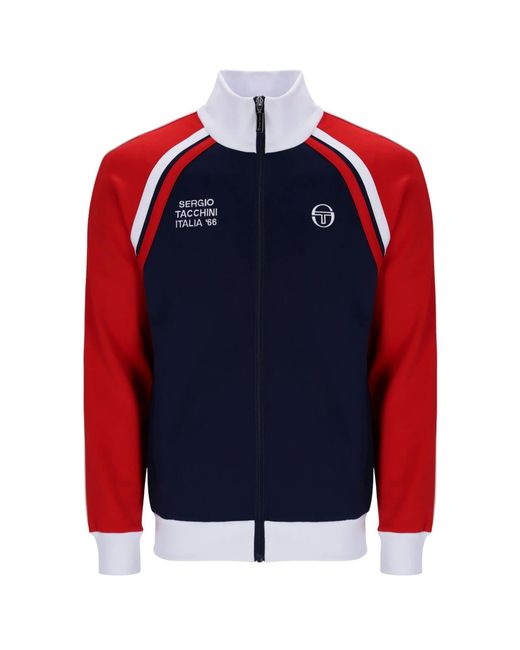 Sergio Tacchini Red Ghibli Davis Track Top for men