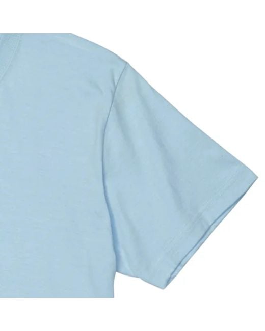 United Athle Blue 5001 Classic Fit 5.6Oz T-Shirt for men