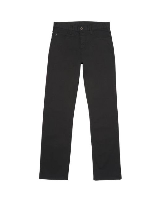 Emporio Armani Black J21 Jeans Style Chinos for men