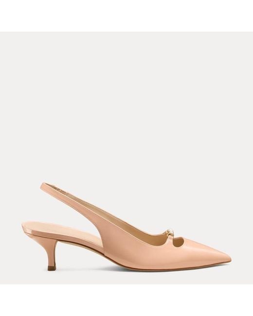 Stuart Weitzman Pink Emmaline Slingback 50