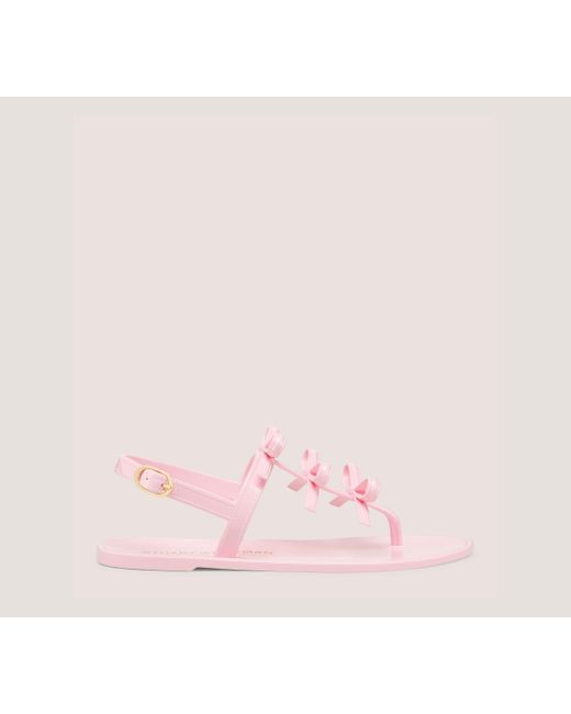 【Stuart Weitzman】Felicityエスパドリーユサンダル ピンク系 Felicity Slide | Stuart Weitzman