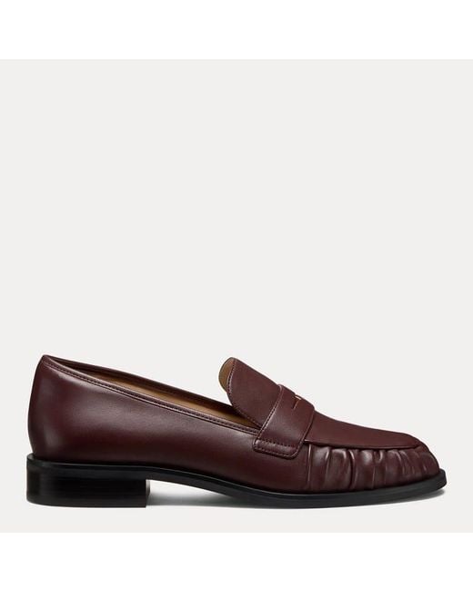 Stuart Weitzman Red Luanne Loafer