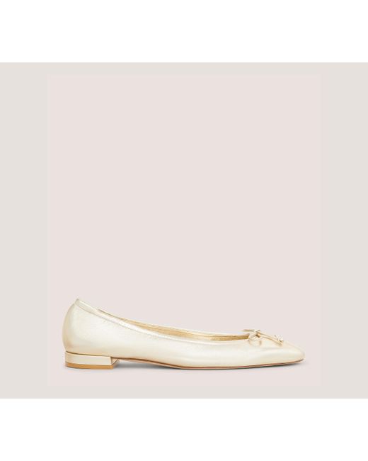 Stuart Weitzman Natural Bria Ballet Flats & Loafers