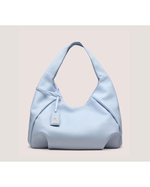 Stuart Weitzman Blue The Moda Hobo Bag