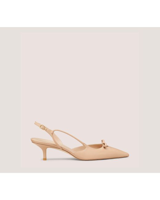 Stuart Weitzman Pink Tully 50 Slingback Pumps & Heels