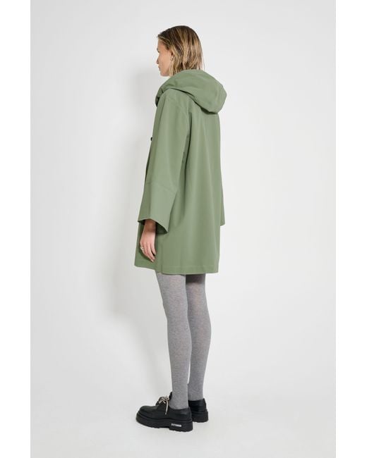 Stutterheim Green Lubban Rain Jacket