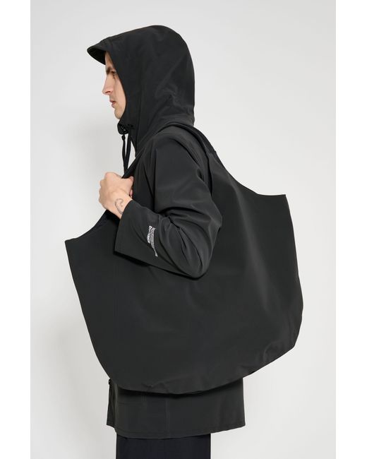Stutterheim Black Svea Puffer Bag Matte