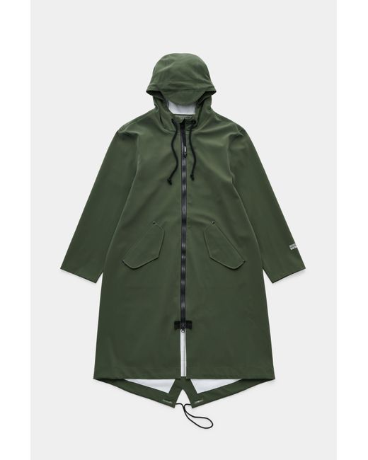 Stutterheim Green Martins Parka for men