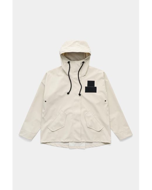 Stutterheim White Faversham Matte Raincoat