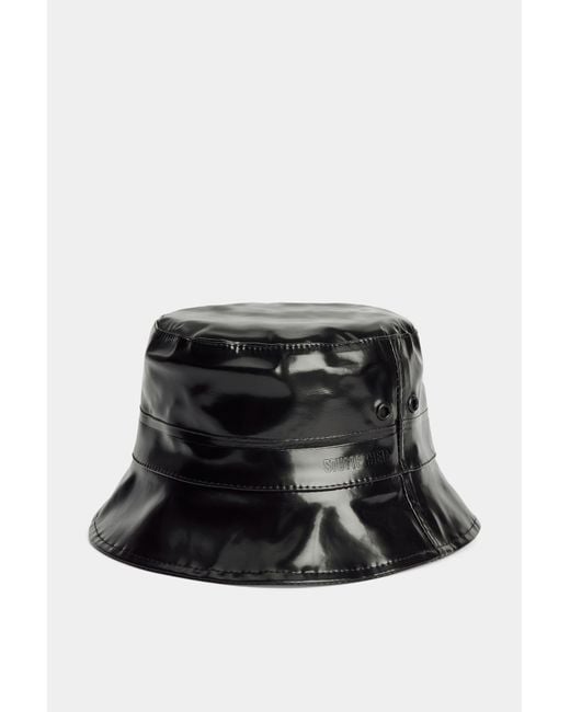 Stutterheim Black Beckholmen Opal Bucket Hat