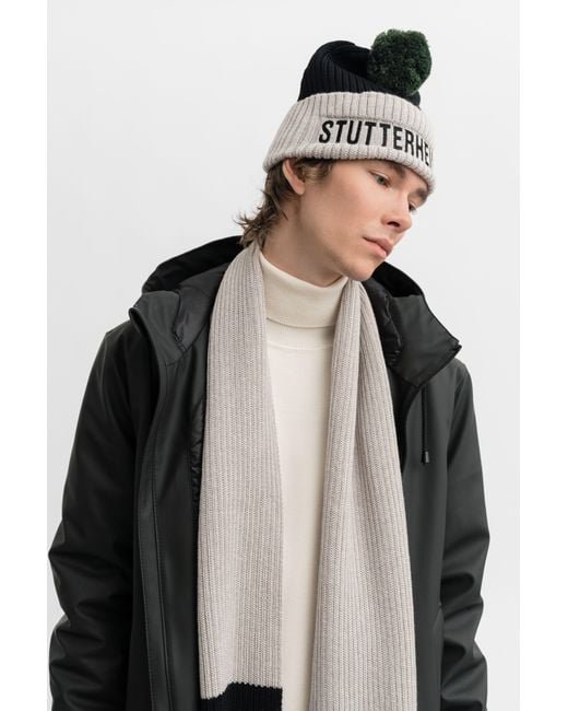 Stutterheim Black April Beanie