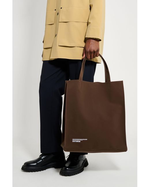 Stutterheim Brown Stylist Bag Matte