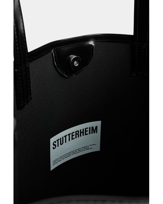 Stutterheim Black Stylist Bag Opal