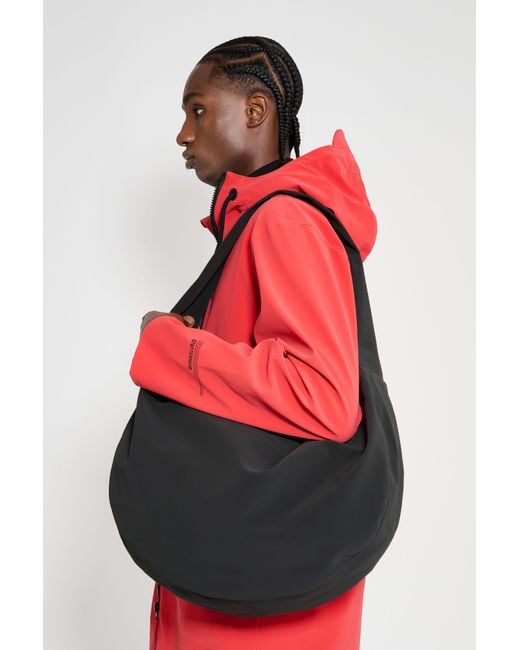 Stutterheim Black Adam Bag Matte
