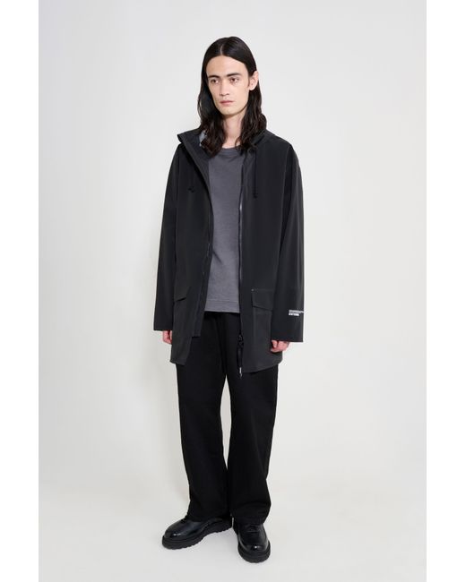 Stutterheim Blue Stockholm Patch Raincoat for men