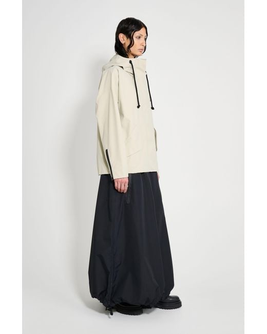 Stutterheim White Faversham Matte Raincoat