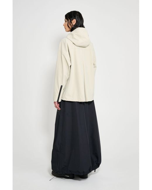 Stutterheim White Faversham Matte Raincoat