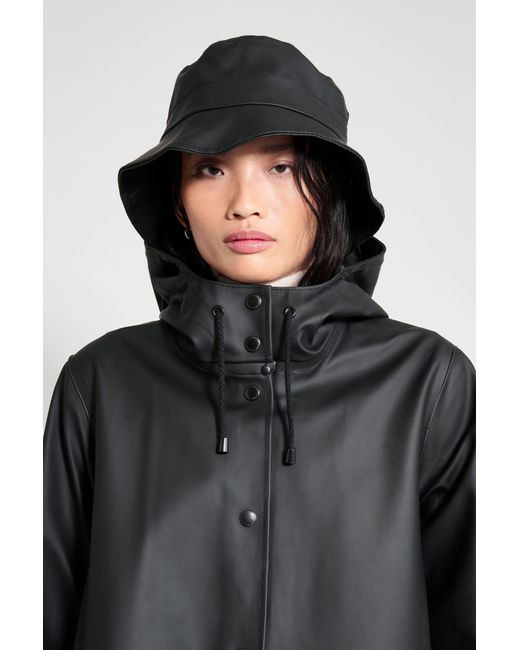 Stutterheim Black Beckholmen Bucket Hat