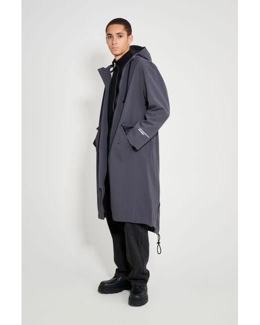 Stutterheim Blue Martins Parka for men