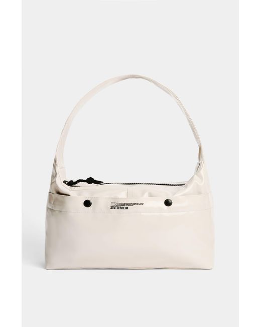 Stutterheim Black Ewa Bag Opal
