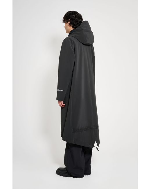 Stutterheim Black Martins Parka for men