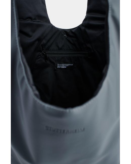 Stutterheim Black Svea Puffer Bag