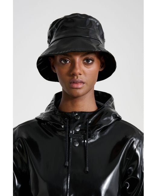 Stutterheim Black Beckholmen Opal Bucket Hat