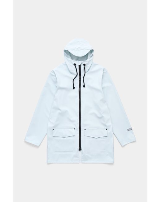 Stutterheim Blue Stockholm Patch Raincoat for men