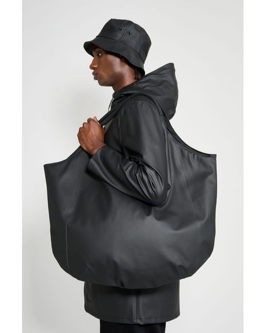Stutterheim Black Svea Puffer Bag