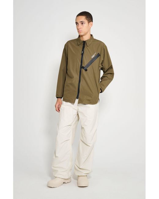 Stutterheim Green Humlan Overshirt for men