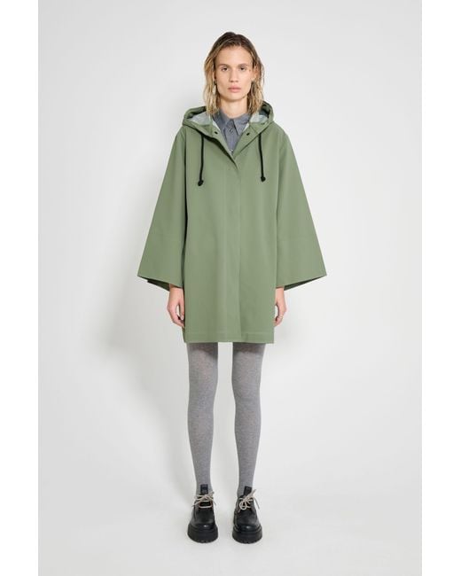 Stutterheim Green Lubban Rain Jacket