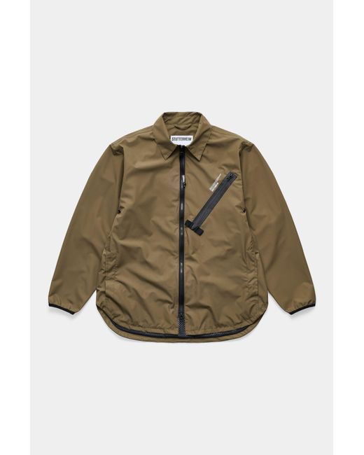 Stutterheim Green Humlan Overshirt for men