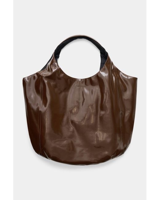 Stutterheim Brown Svea Puffer Bag Opal