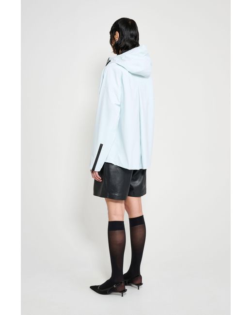 Stutterheim White Faversham Matte Raincoat