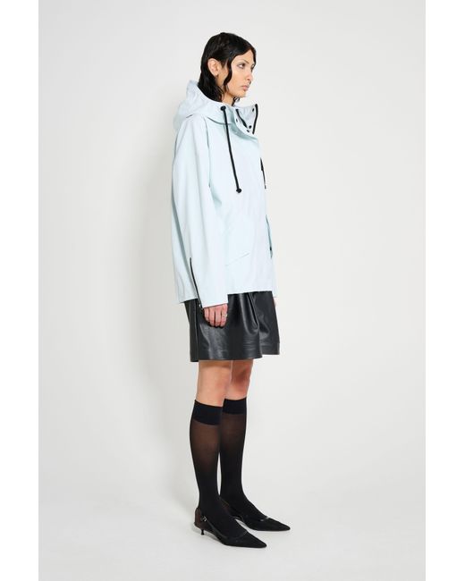 Stutterheim White Faversham Matte Raincoat