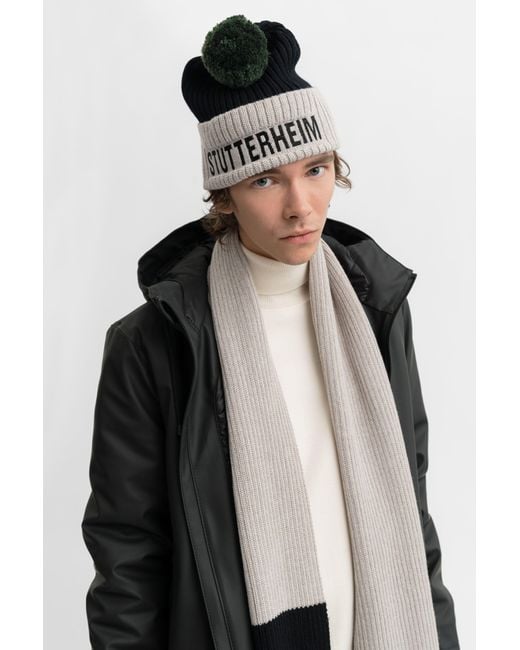 Stutterheim Black April Beanie