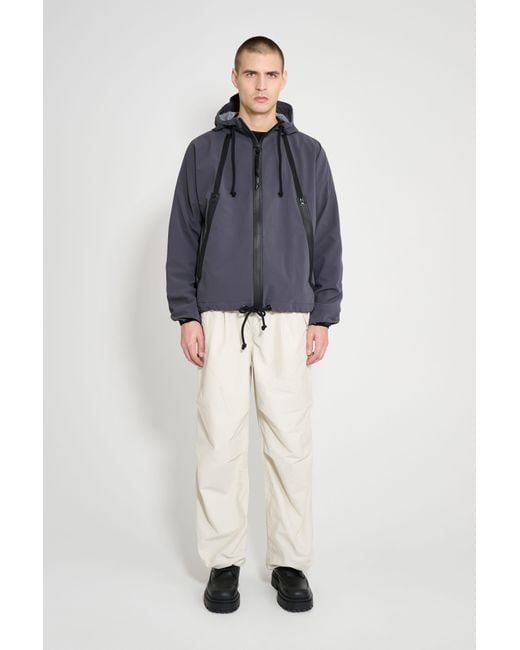 Stutterheim Blue Traneberg Tape Jacket for men