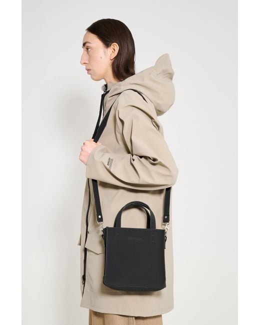 Stutterheim Black Biblio Bag Matte
