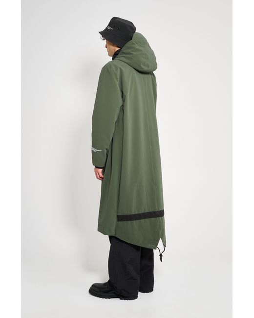 Stutterheim Green Martins Parka for men