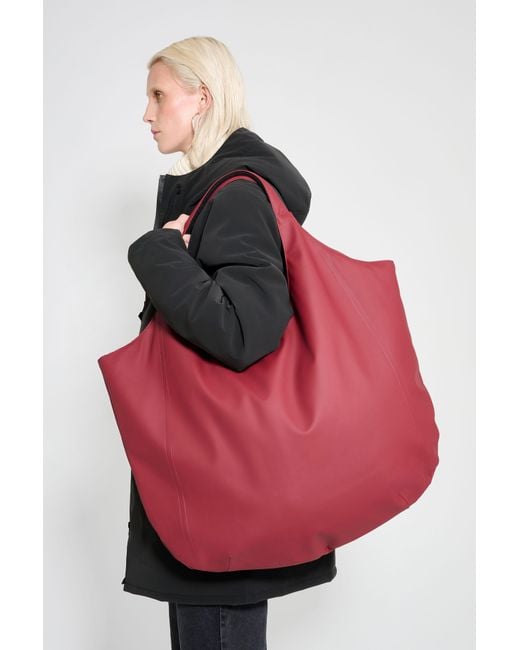Stutterheim Red Svea Puffer Bag