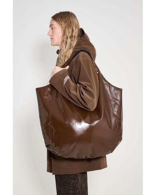 Stutterheim Brown Svea Puffer Bag Opal