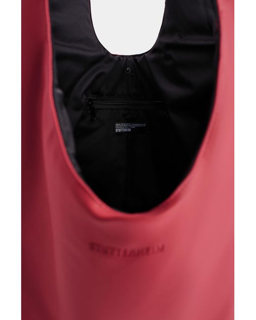 Stutterheim Red Svea Puffer Bag