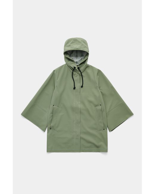 Stutterheim Green Lubban Rain Jacket