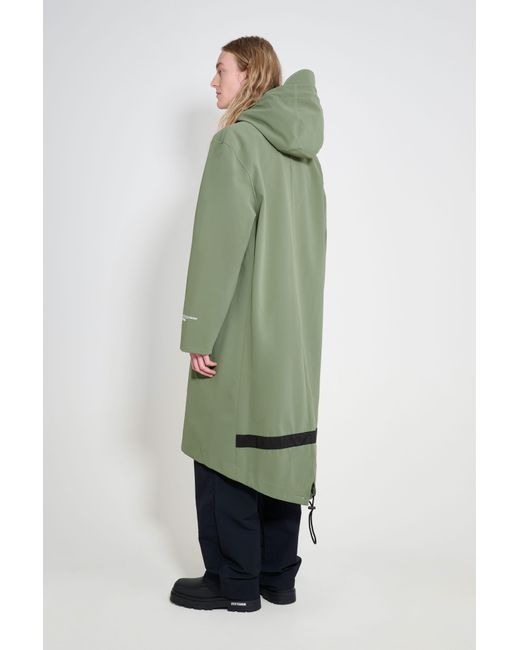 Stutterheim Green Martins Parka for men