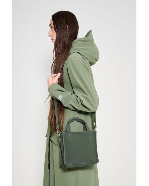 Stutterheim Green Biblio Bag Matte