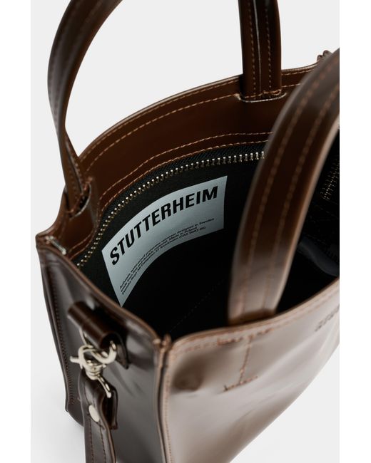 Stutterheim Brown Biblio Bag Opal