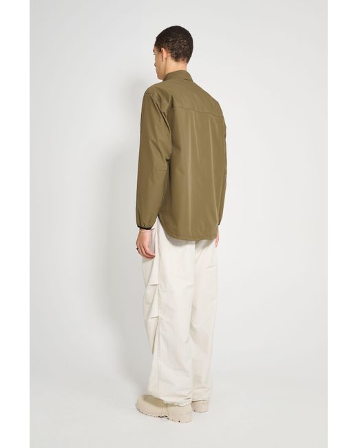 Stutterheim Green Humlan Overshirt for men